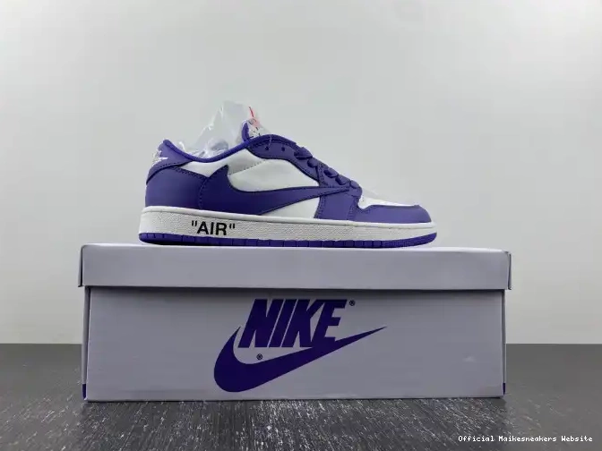 Official Maikesneakers 1 AIR JORDAN TRAVIS CUSTOM X X SCOTT OFF-WHITE DM7890-386 0512